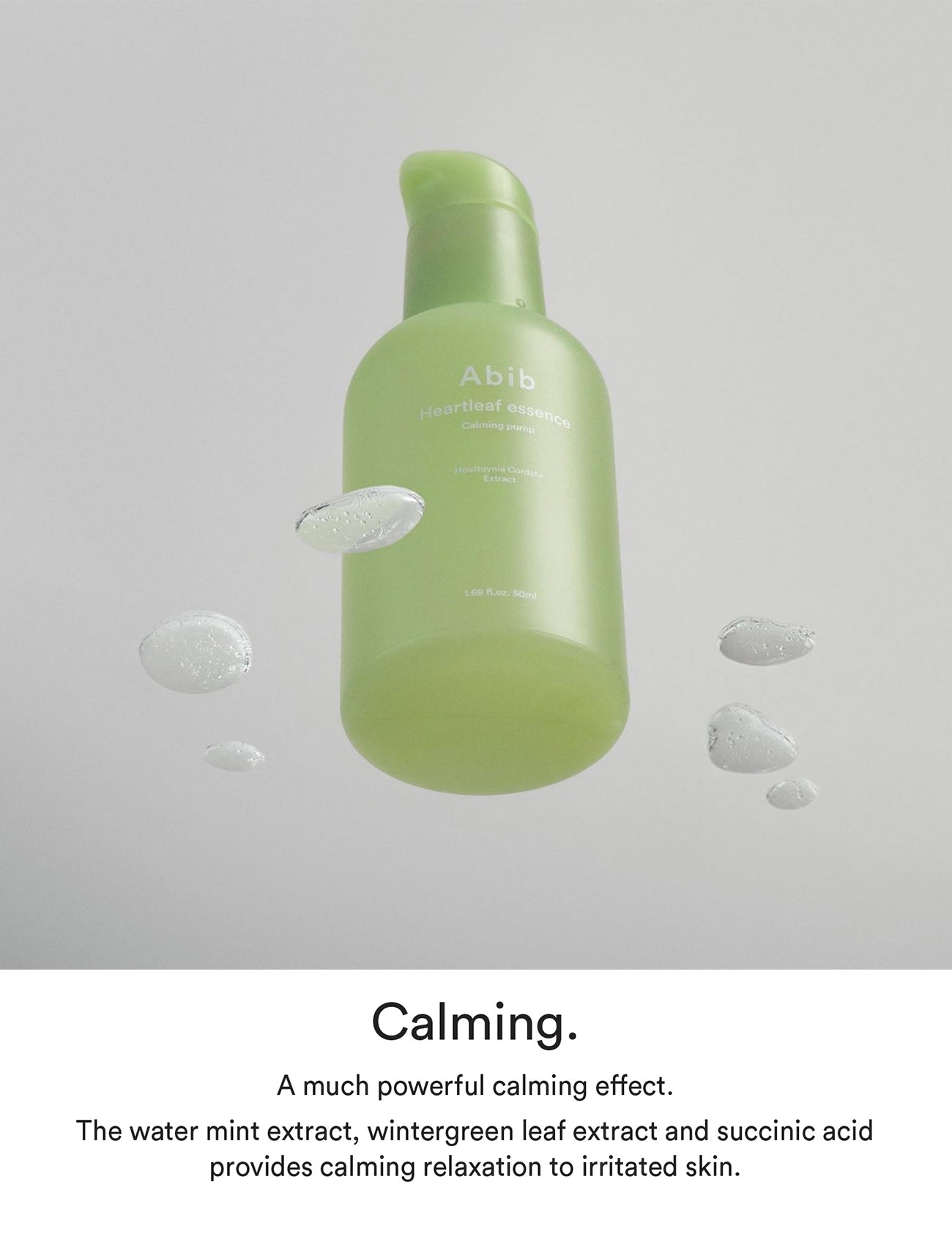 Heartleaf Essence Calming Pump