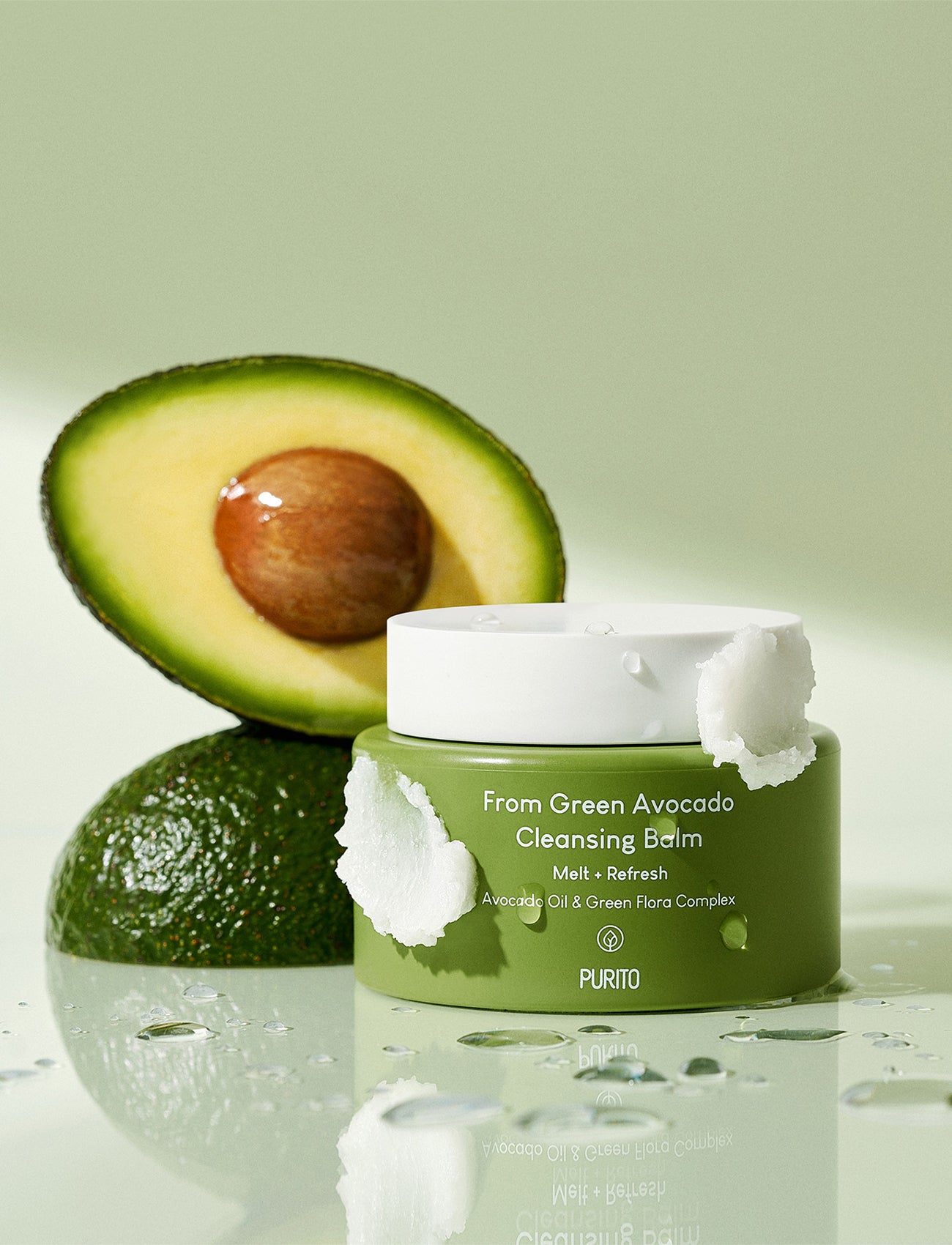 From Green Avocado Cleansing Balm