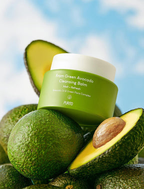 From Green Avocado Cleansing Balm